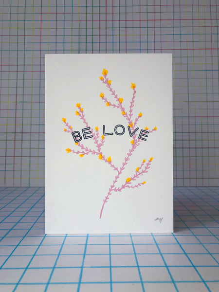 Be Love Vine Print