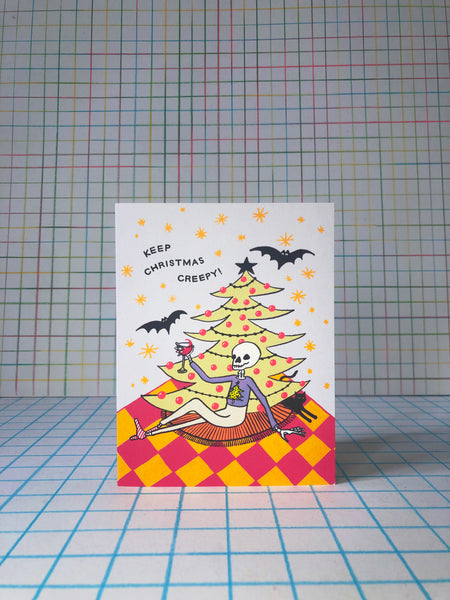 Creepy Christmas Card