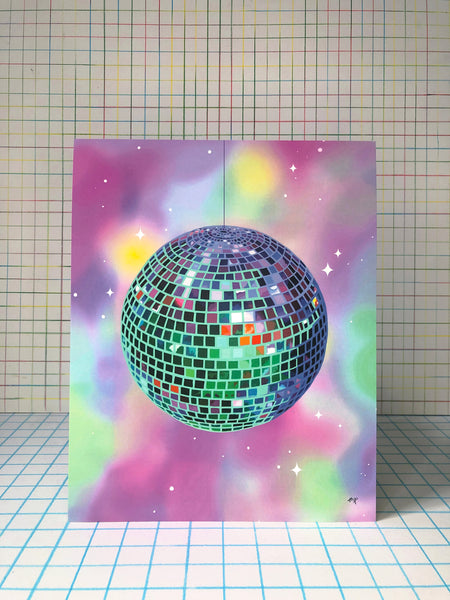 Disco Ball Print