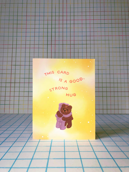 Good Strong Hug Card