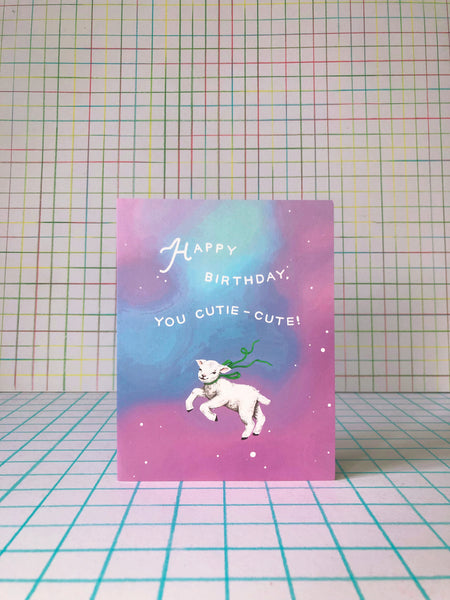 Happy Birthday Cutie-Cute Card