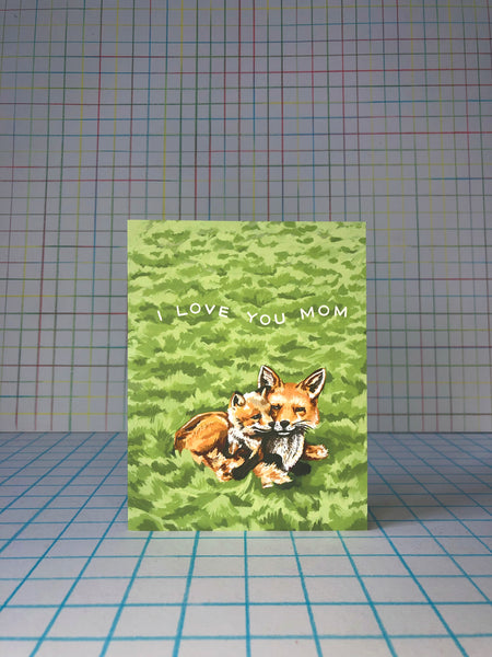 I Love You Mom Card