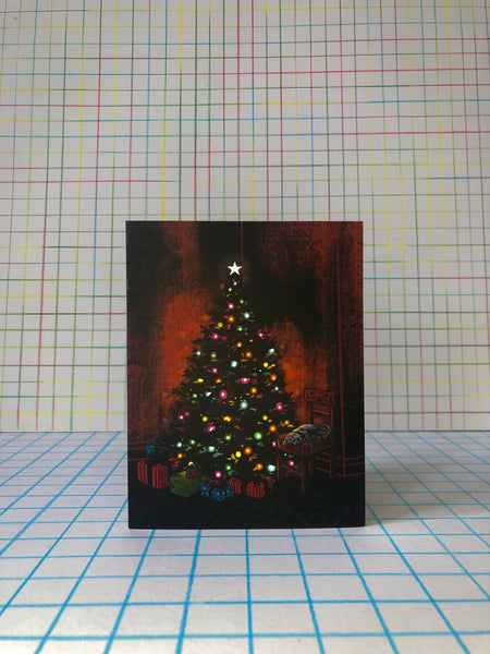 Quiet Christmas Night Card