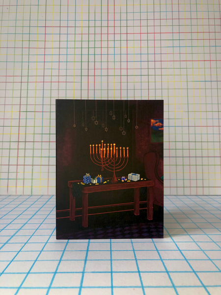 Quiet Hanukkah Night Card