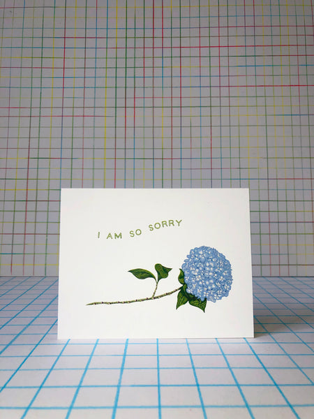 I am So Sorry Card