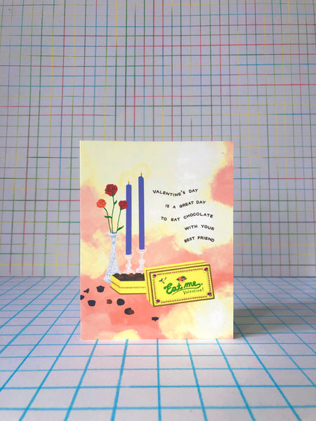 Valentine Chocolates Card