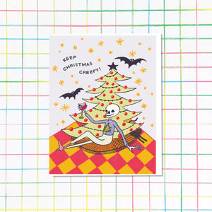 Creepy Christmas Card