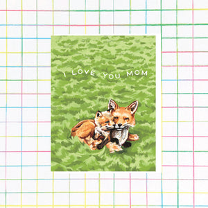 I Love You Mom Card