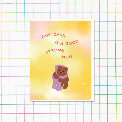 Good Strong Hug Card