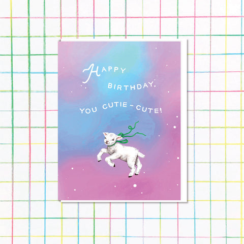 Happy Birthday Cutie-Cute Card