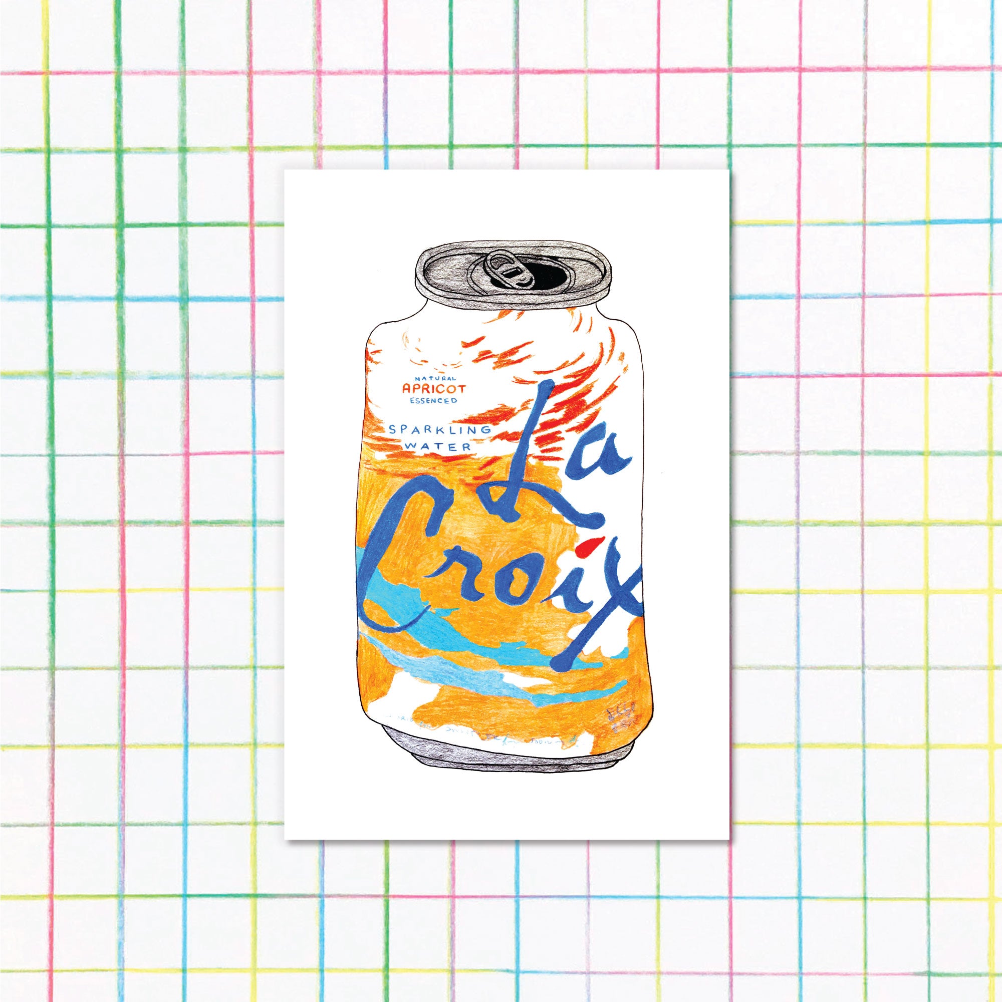 La Croix Can Postcards