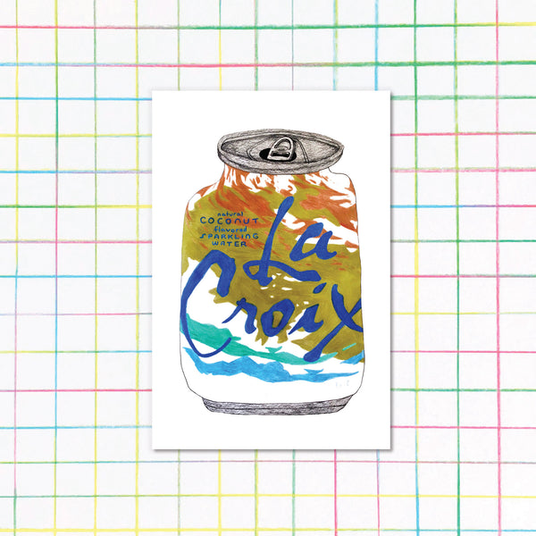 La Croix Can Postcards