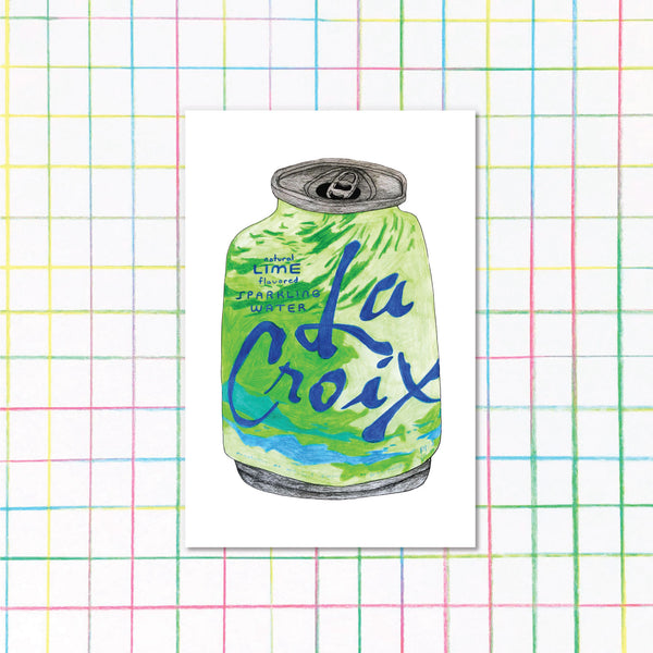 La Croix Can Postcards