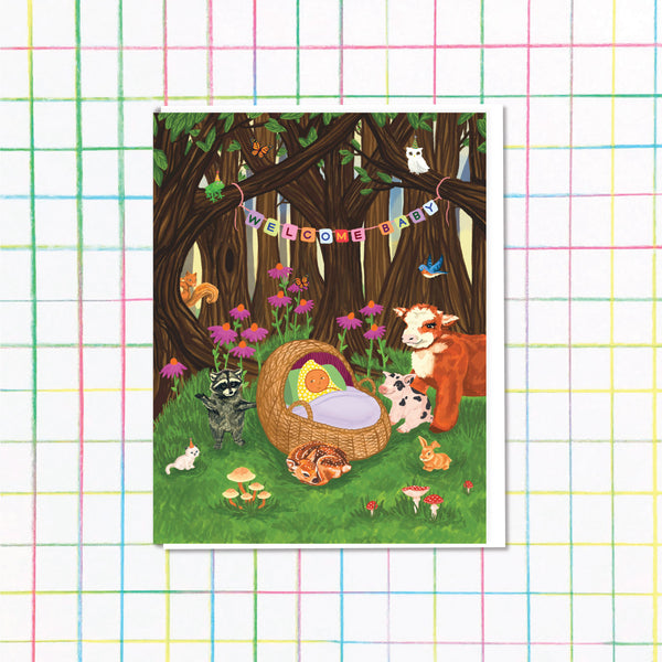 Welcome Baby Card