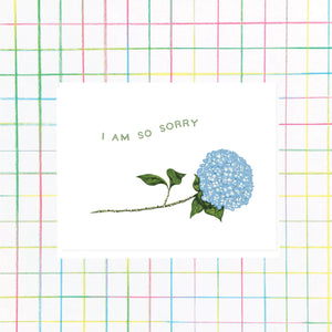 I am So Sorry Card